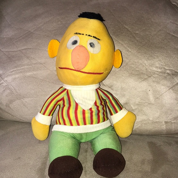 Sesame Street Other - Vintage 1980 Sesame Street Bert